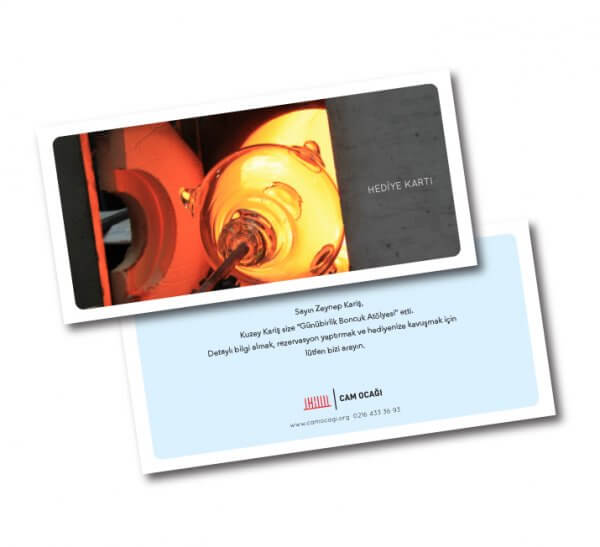 SICAK CAM HEDIYE KARTI SICAK CAM HEDIYE KARTI