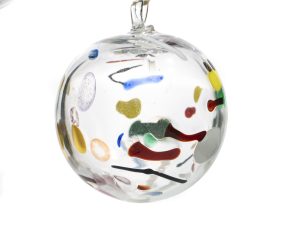 Yılbaşı Topu - renkli benekli