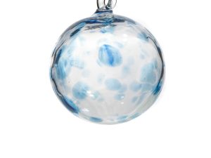 Yılbaşı Topu - mavi benekli